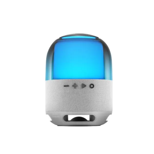 Mars Gaming MS-Flow Altavoz Portátil Bluetooth 5.3 RGB 15W Blanco 
