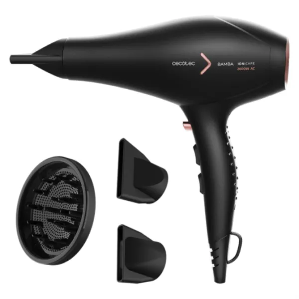 Cecotec Bamba IoniCare 5350 PowerShine Fire Secador de Pelo 2600W