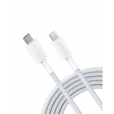 Anker A81B7G21 cable de conector Lightning 3 m Blanco Anker A81B7G21 cable de conector Lightning 3 m Blanco