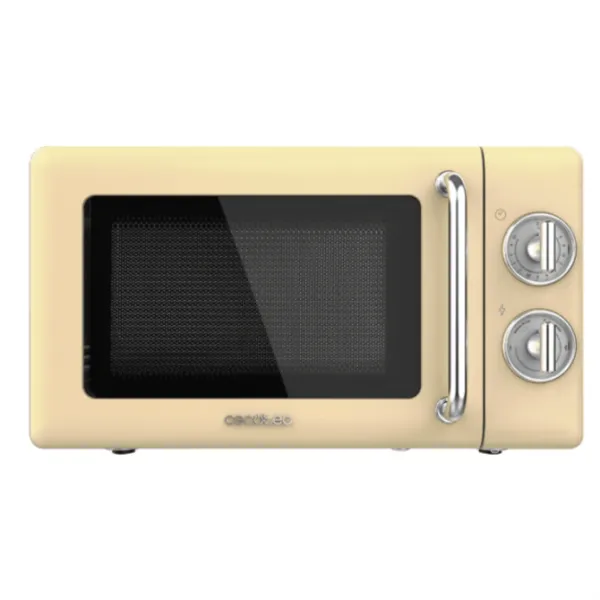 Cecotec ProClean 3010 Retro Microondas 20L 700W Amarillo