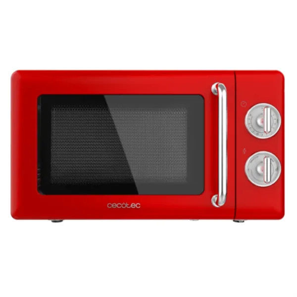 Cecotec ProClean 3010 Retro Microondas 20L 700W Rojo