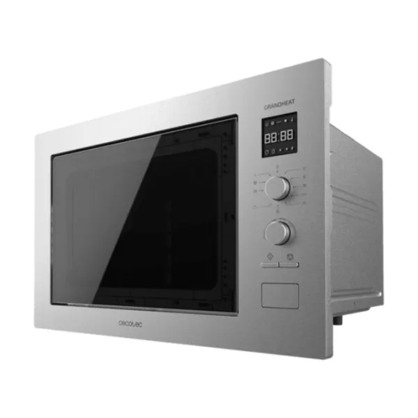 Cecotec Grandheat 2550 Built-in Steel Microondas Integrable con Grill 25L 1320W