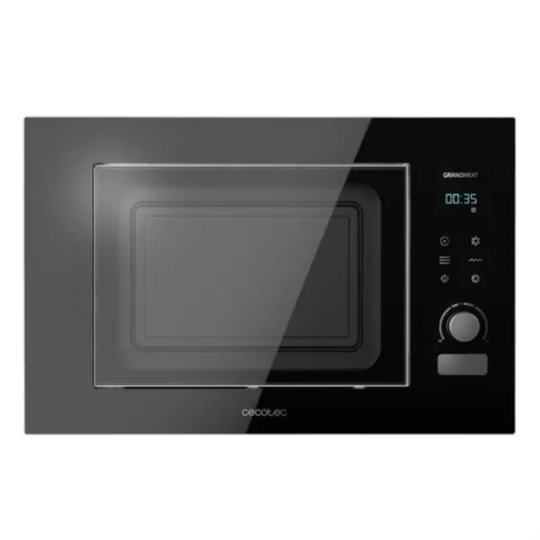 Cecotec GrandHeat 2090 Built-in Microondas Integrable con Grill 21L 1200W Negro
