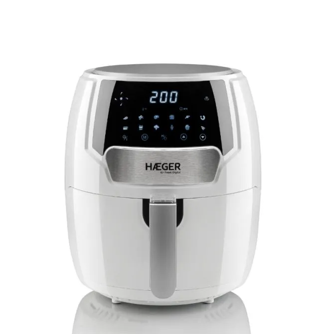 Haeger Air Feast Digital White Freidora de Aire 4.2L 1500W