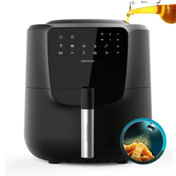 Cecotec Cecofry Rain Freidora sin Aceite 5.5L 1550W Negra