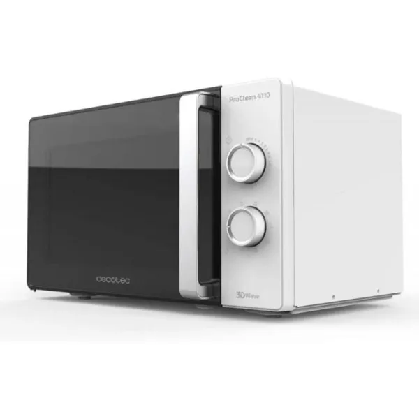 Cecotec ProClean 4110 Microondas con Grill 23L 700W Blanco