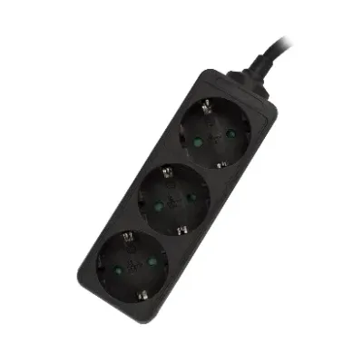 Ewent Regleta 3xSchuko Negra Ewent Regleta 3xSchuko Negra