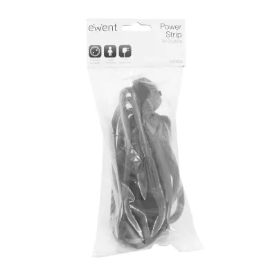 Ewent Regleta 3xSchuko Negra Ewent Regleta 3xSchuko Negra