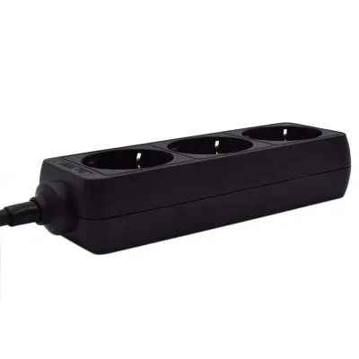 Ewent Regleta 3xSchuko Negra Ewent Regleta 3xSchuko Negra