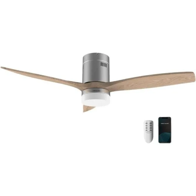 Ventilador de Techo Cecotec EnergySilence Aero 5600 Steel Aqua