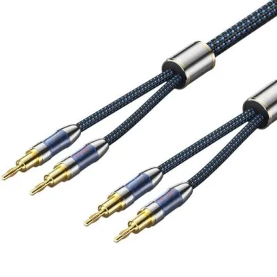 Cable Estéreo Vention BLBLI/ 2x Banana Macho - 2x Banana Macho/ Cable Estéreo Vention BLBLI/ 2x Banana Macho - 2x Banana Macho/