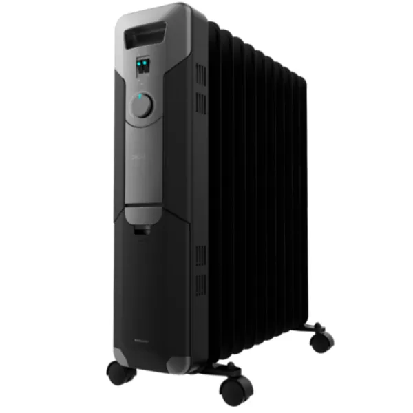 Cecotec ReadyWarm 11000 Space Black Radiador de Aceite 11 Módulos 2500W