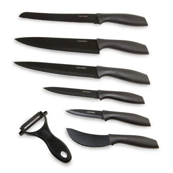 CUCHILLOS CECOTEC TITANIUM 7 PZAS.