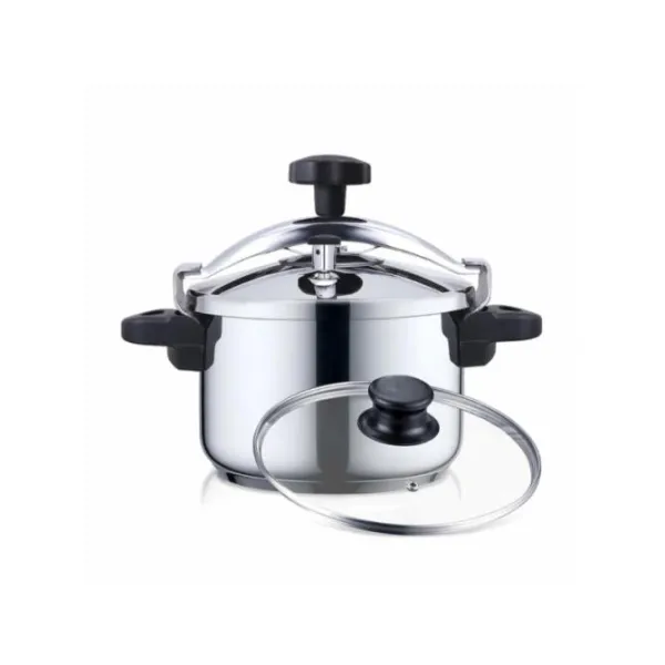 Olla Inox Plus + Valvula Rotativa 4L Haeger