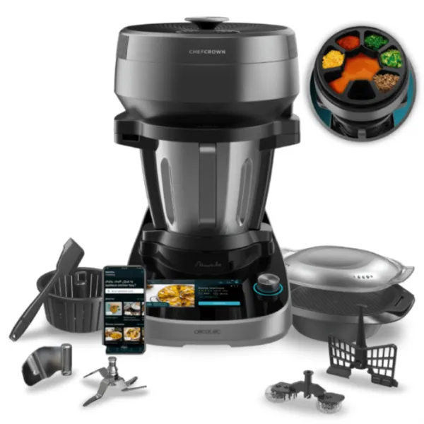 Cecocet Mambo CooKing Victory Robot de cocina con autodispensador de alimentos