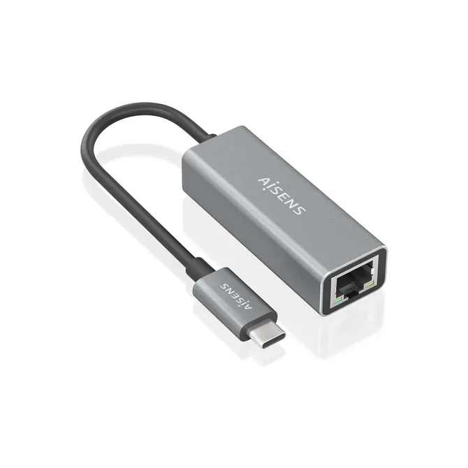 Adaptador USB 3.0 Aisens A109-0898/ USB Tipo-C Macho - RJ45