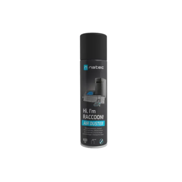 Natec Raccoon Air Limpiador de Aire Comprimido 600ml 