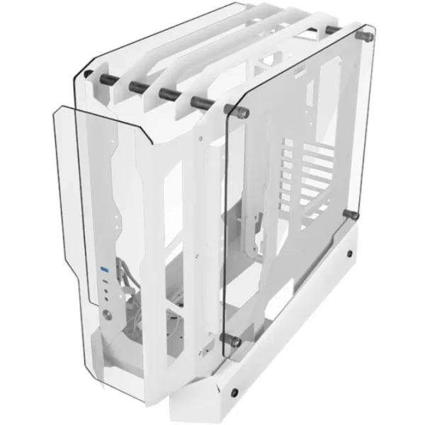 Torre PC Mars Gaming MC-Edge Caja Gaming ATX Diseño Open Air Triple Cristal Templado USB-C USB 3.0 B