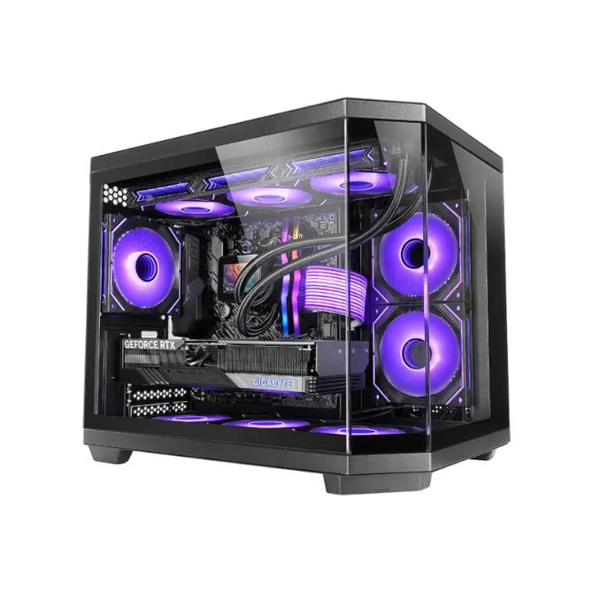 Torre PC Mars Gaming MC-3TCOREM Caja Gaming Custom MicroATX