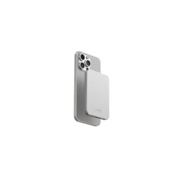 Power Bank Magnetica Wireless 5000Mah Plata Linq