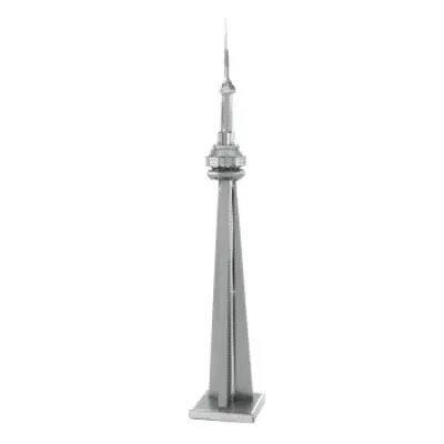 Maqueta 3d Metal Fascinations Cn Tower Montaje Sin Pegamento Ni Maqueta 3d Metal Fascinations Cn Tower Montaje Sin Pegamento Ni