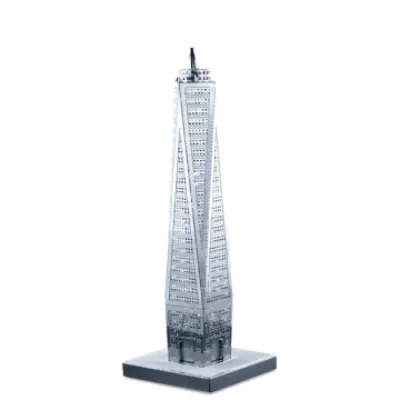 Maqueta 3d Metal Fascinations One World Trade Center Montaje Maqueta 3d Metal Fascinations One World Trade Center Montaje