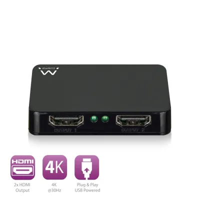 Ewent HDMI Splitter 1x2 4K Ewent HDMI Splitter 1x2 4K