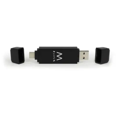 Ewent EW1075 Lector de Tarjetas USB 3.0/Tipo-C