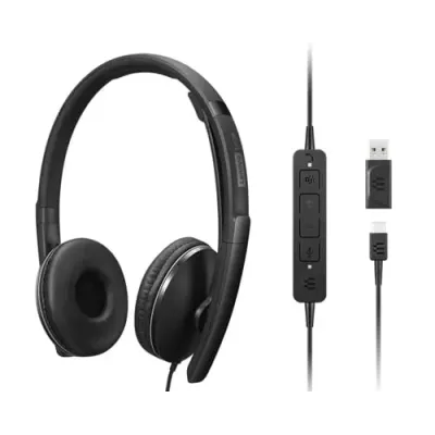 Lenovo 4XD1M45627 Auriculares con micrófono tipo diadema Lenovo 4XD1M45627 Auriculares con micrófono tipo diadema