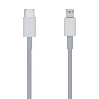 Aisens Cable USB-C a Lightning Macho/Macho 2m Blanco Aisens Cable USB-C a Lightning Macho/Macho 2m Blanco