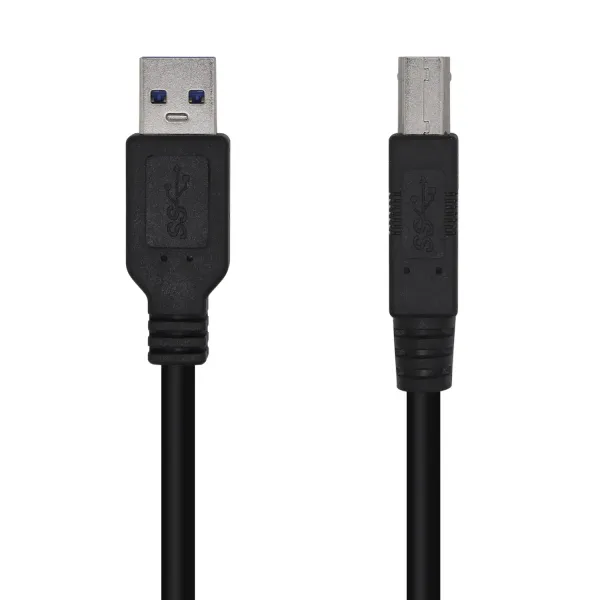 Aisens Cable USB 3.0 a USB-B Macho/Macho 3m Negro