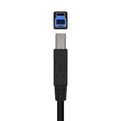 Aisens Cable USB 3.0 a USB-B Macho/Macho 3m Negro