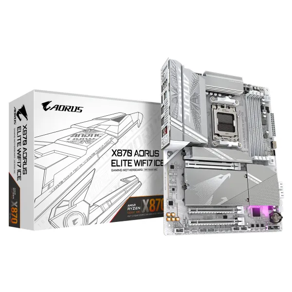 Placa Base GIGABYTE X870 A ELITE WIF7 ICE