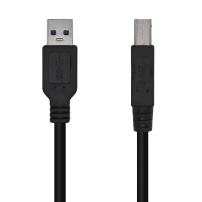Aisens Cable USB 3.0 a USB-B Macho/Macho 3m Negro