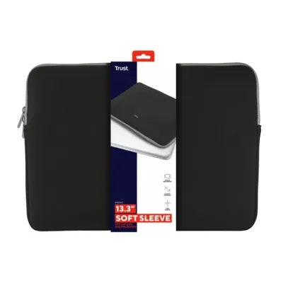 Trust Primo Soft Sleeve Funda para Portátil hasta 13.3" Negro Trust Primo Soft Sleeve Funda para Portátil hasta 13.3" Negro