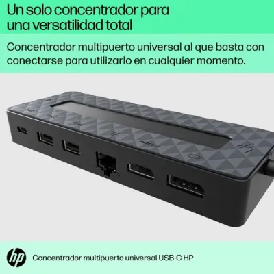 HP USB- C Concentrador Multipuerto Universal con Ethernet y