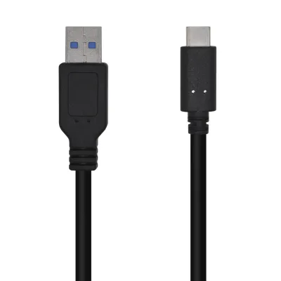 Aisens Cable USB 3.1 a USB-C Macho/Macho 1.5m Negro