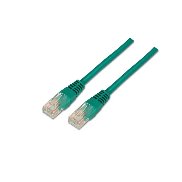 Aisens Cable de Red RJ45 UTP AWG24 Cat.5e 0.5m Verde 