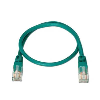 Aisens Cable de Red RJ45 UTP AWG24 Cat.5e 0.5m Verde