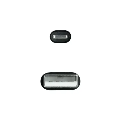 Nanocable Cable Lightning a USB 2.0 Macho/Macho 1m Negro
