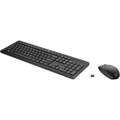 HP 235 KIT teclado y ratón inalámbrico Slim, negro HP 235 KIT teclado y ratón inalámbrico Slim, negro