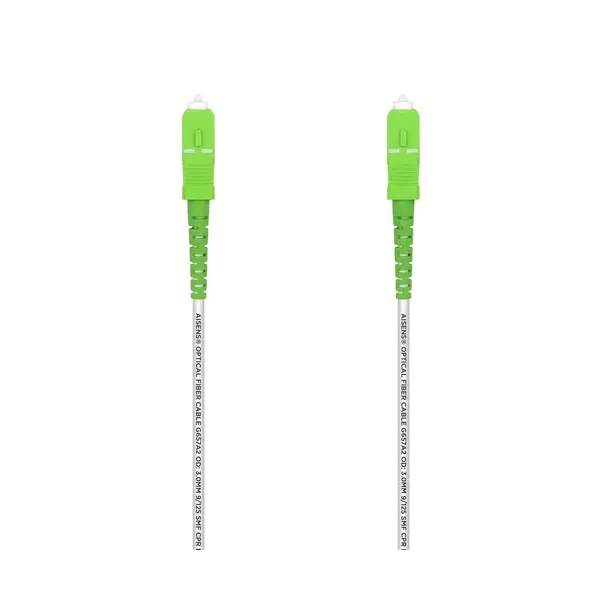 Cable de Fibra Óptica G657A2 3.0 Aisens A152-0500/ LSZH/ 20m/ Blanco