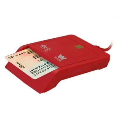 Woxter Lector DNI-e USB Rojo Woxter Lector DNI-e USB Rojo