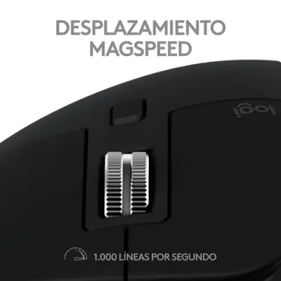 Logitech MX Master 3S para Mac, Apple, iPad, Funciona sobre