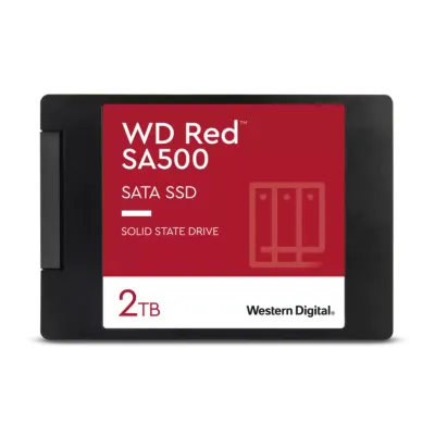 Western Digital WD Red SA500 NAS 2TB SSD 2.5" SATA 6GB/s 560MB/s Western Digital WD Red SA500 NAS 2TB SSD 2.5" SATA 6GB/s 560MB/s