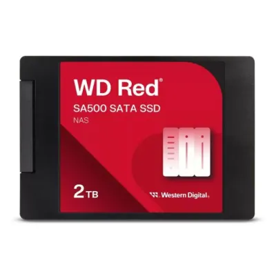 Western Digital WD Red SA500 NAS 2TB SSD 2.5" SATA 6GB/s 560MB/s Western Digital WD Red SA500 NAS 2TB SSD 2.5" SATA 6GB/s 560MB/s
