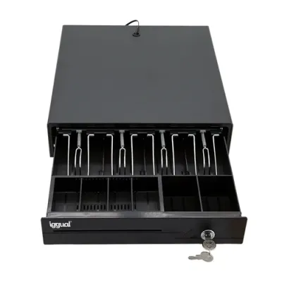 Iggual IRON-10 Cajón Portamonedas 38cm 4+6