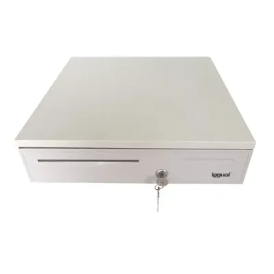 Iggual IRON-50W Cajón Portamonedas 42cm 5+8 Blanco