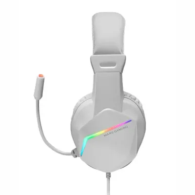 Mars Gaming MH122 Auriculares Gaming FRGB Blancos