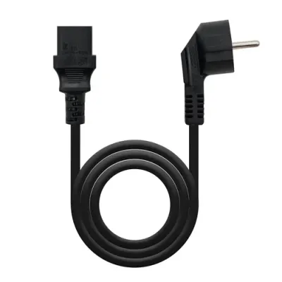 Nanocable Cable Alimentación CPU CEE7/M-C13/H 2m Negro